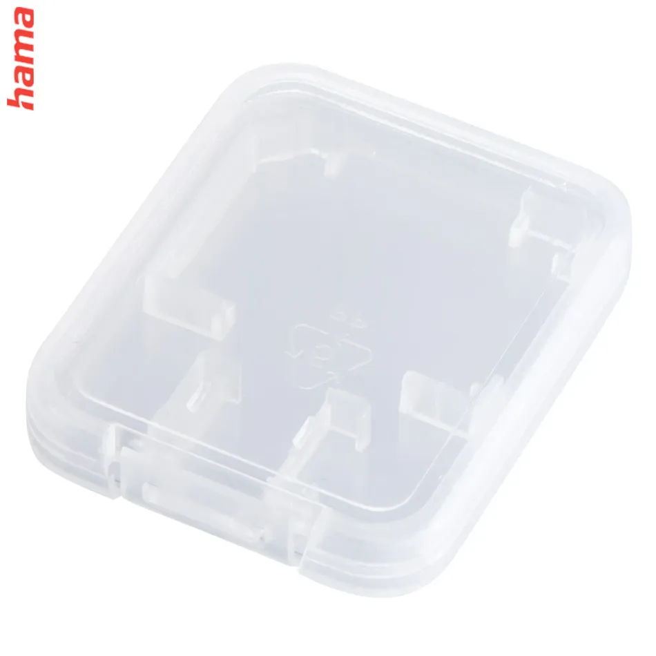 Hama priehľadný obal na SD karty DuoCase, box pre 2 karty
