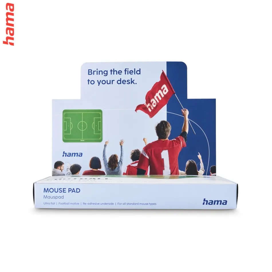 Hama futbalová podložka pod myš Football, 22 x 18 cm, 12 kusov