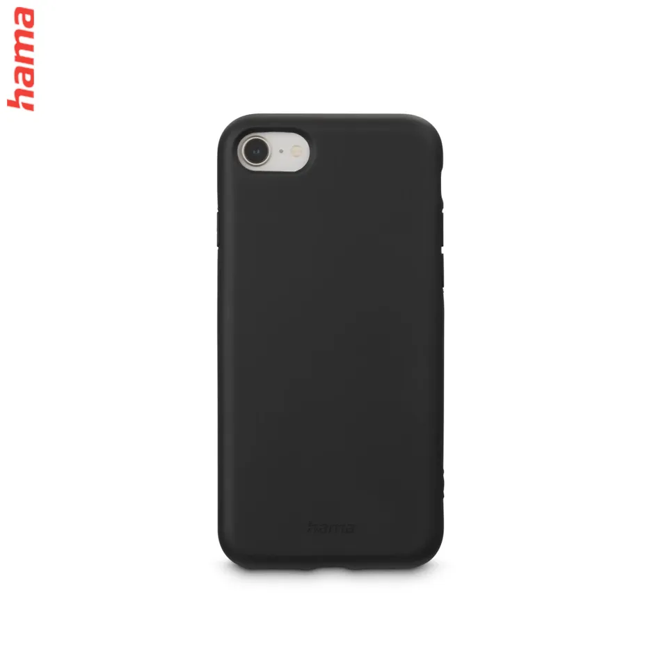 Hama čierny obal na iPhone 7, 8, SE 2020 a SE 2022, Fantastic Feel