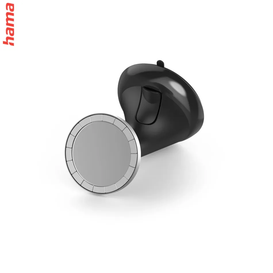 Hama magnetický držiak na mobil do auta Lock, so sacím tanierom