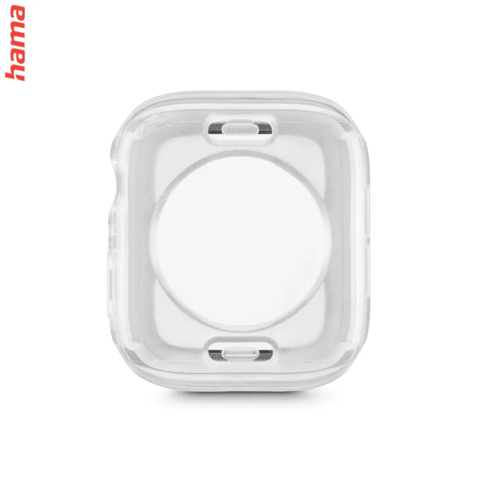 Hama ochranný kryt na Apple Watch 10, 46 mm, priehľadný