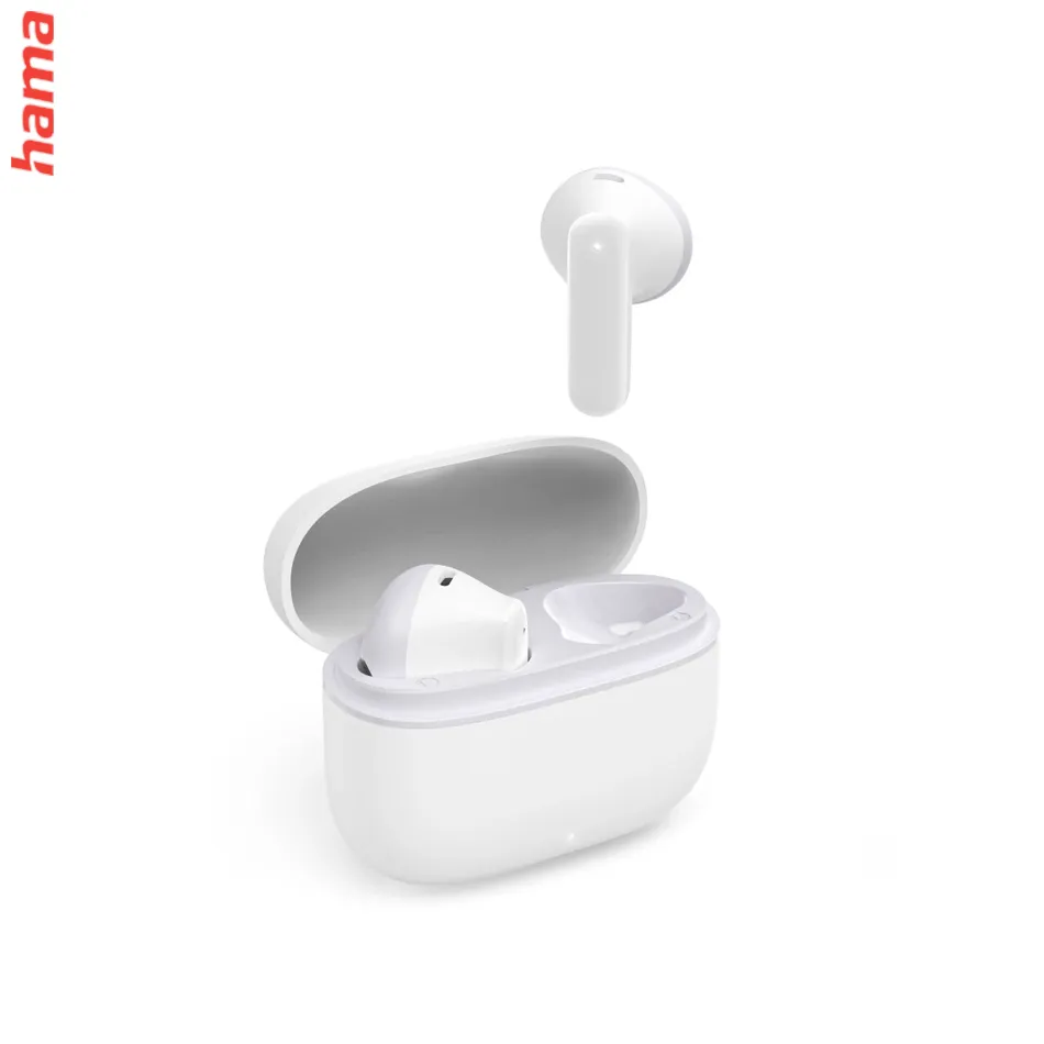 Hama slúchadlá do uší Freedom Light II, Bluetooth, TWS, mikrofón, biele
