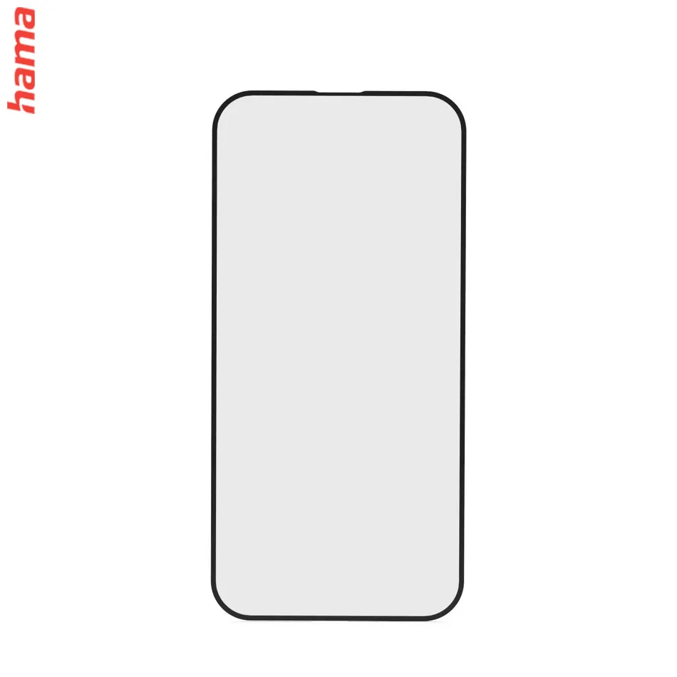 Hama ochranné sklo na iPhone 16 Pro, Extreme Protect, D3O, 10H, čierny rám