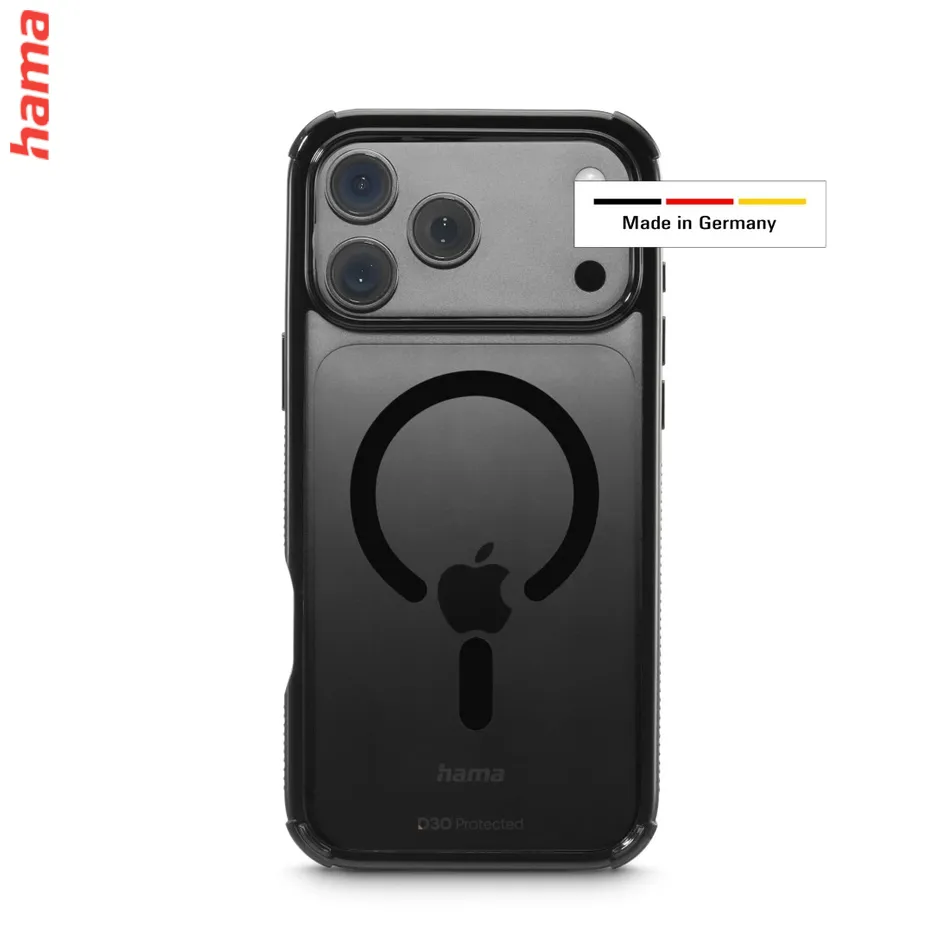 Hama Kryt na iPhone 17 Pro Max/18 Pro Max Extreme Protect, magnetický čierny