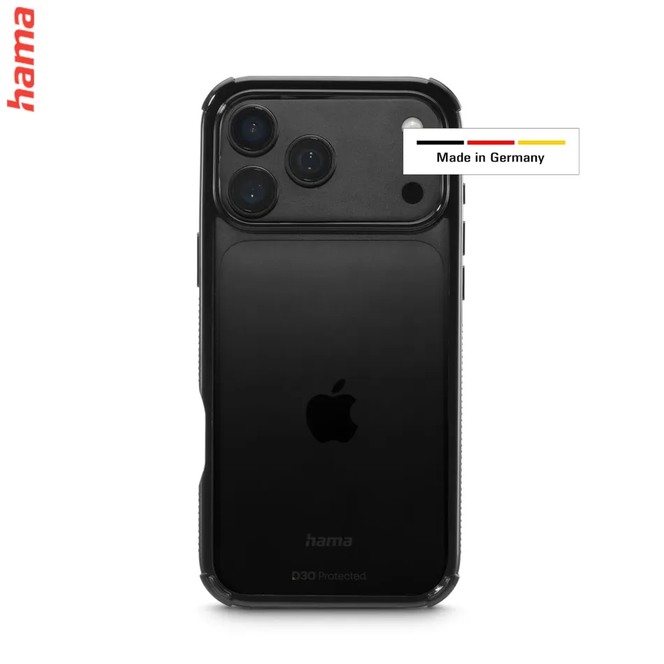 Hama Kryt na iPhone 17 Pro Max/18 Pro Max Extreme Protect D3O, čierny