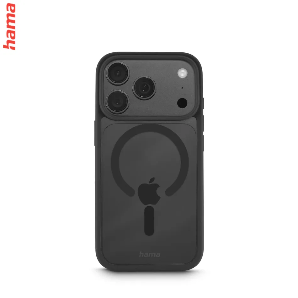 Hama Kryt na iPhone 17 Pro Max/18 Pro Max Frame Protect, magnetický čierny rám