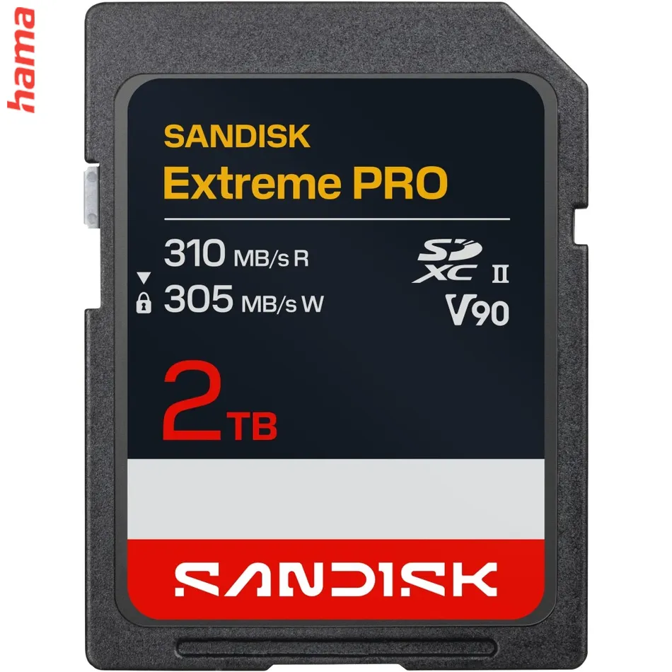SanDisk pamäťová karta Extreme PRO SDXC 2 TB, UHS-II V90, 310/305 MB/s