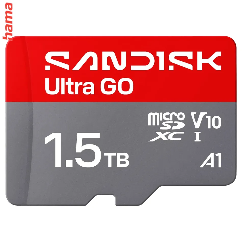 SanDisk micro SD karta Ultra GO 1,5 TB, UHS-I V10 A1, 190 MB/s