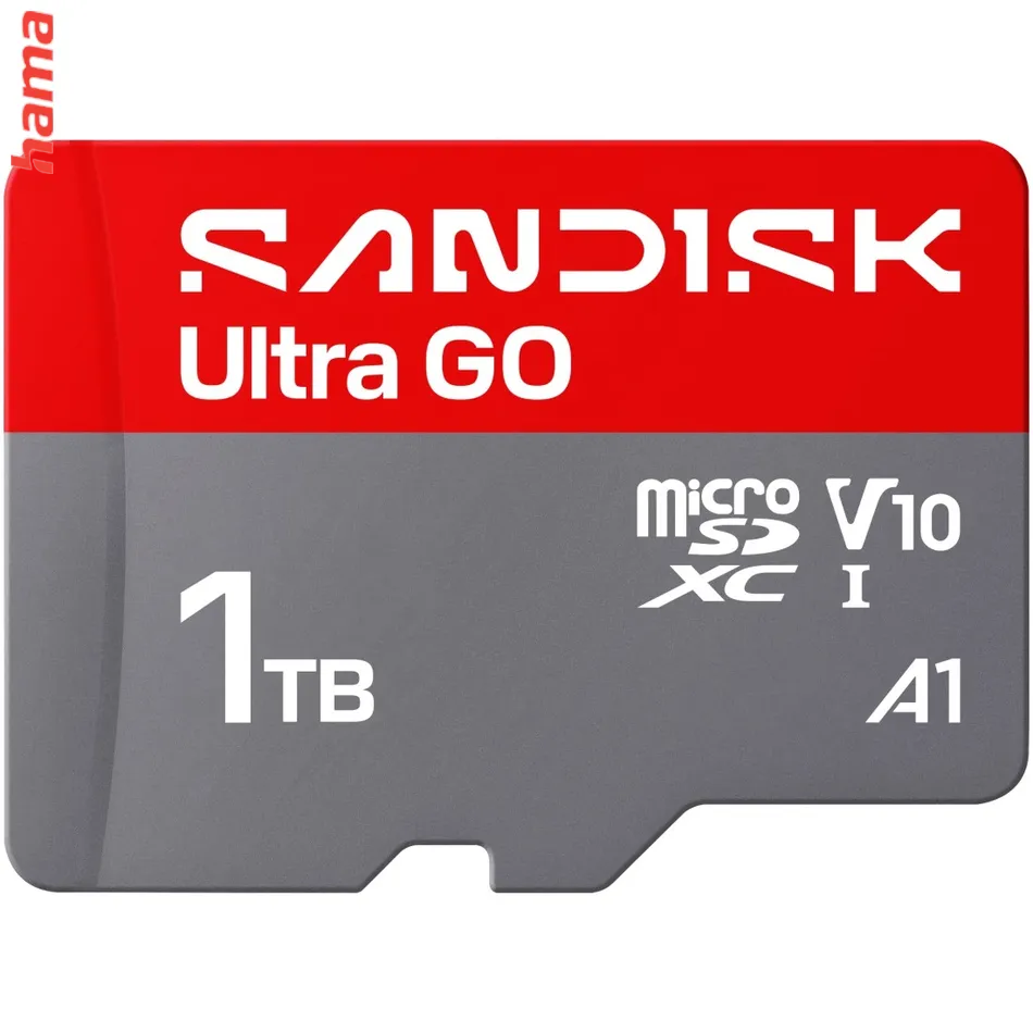SanDisk micro SD karta Ultra GO 1 TB, UHS-I V10 A1, 190 MB/s