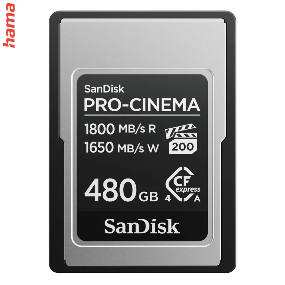 SanDisk PRO-CINEMA CFexpress Type A 480 GB, 1800/1650 MB/s