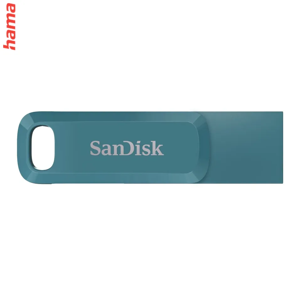 SanDisk Ultra Dual Drive Go USB kľúč 512 GB, USB-C a USB-A, modrý