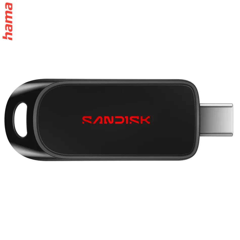 SanDisk USB-C kľúč 128 GB, USB 3.2 Gen 1, čítanie až 250 MB/s