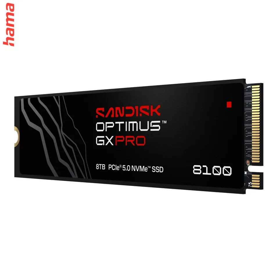 SanDisk Optimus GX PRO 8100 8 TB, interný NVMe SSD disk M.2, PCIe 5.0