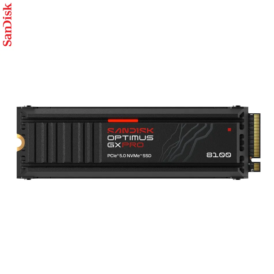 SanDisk Optimus GX PRO 8100 1 TB, interný NVMe SSD disk M.2 s chladičom