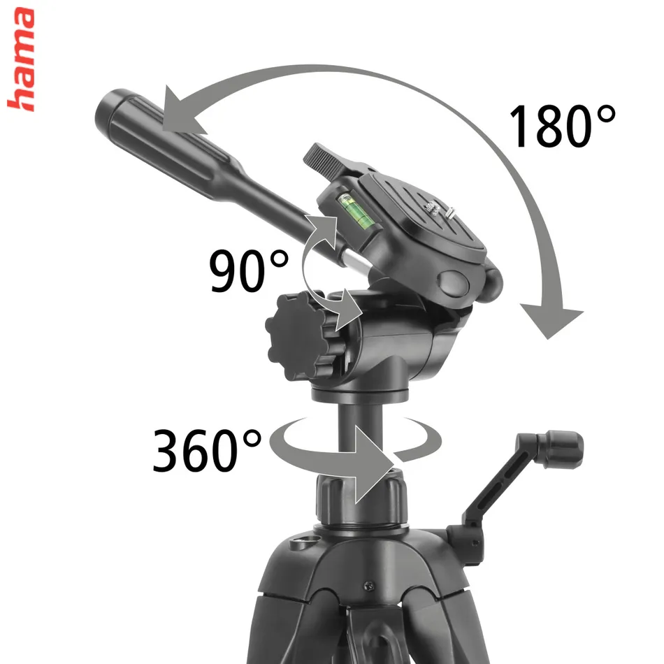 Hama Statív na mobil a fotoaparát Action Smart 165 3D, 3-cestná hlava