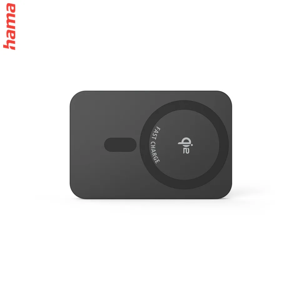 Hama bezdrôtová powerbanka Qi2, 10000 mAh, indukčné nabíjanie, USB-C Power Delivery