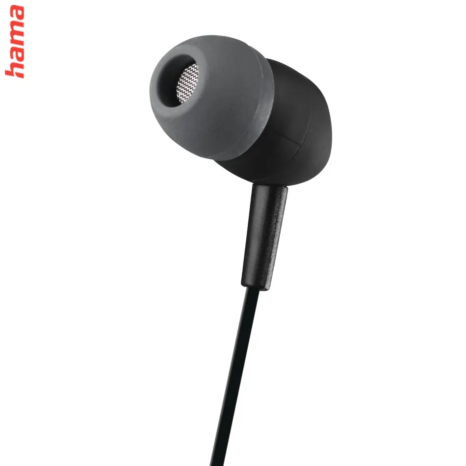 Hama USB-C slúchadlá s mikrofónom Sea II, štuple, čierne