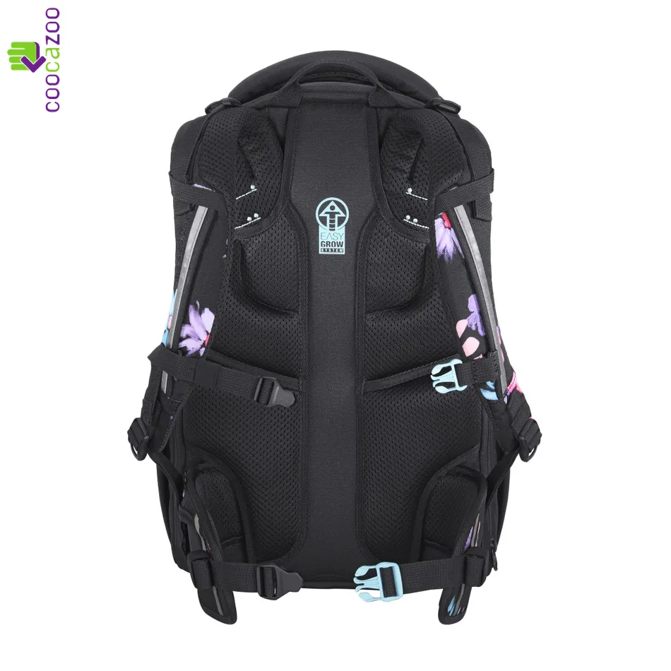 Školní batoh coocazoo PORTER, Floral Artnight, certifikát AGR
