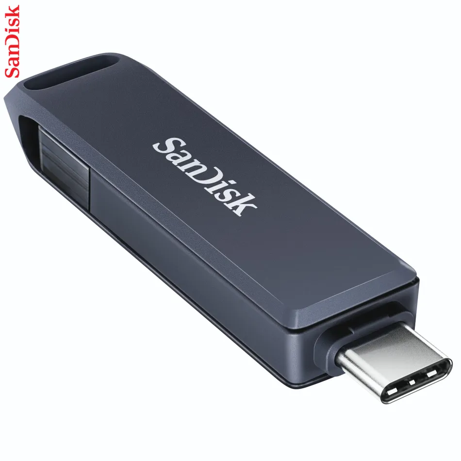 SanDisk iXpand Phone Drive USB Type-C Metallic Sky 128 GB