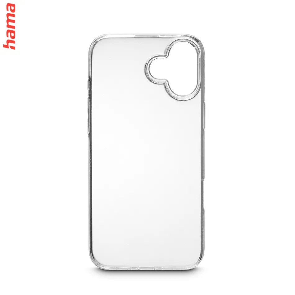Hama Always Clear, kryt pre Apple iPhone 16 Plus, vždy priehľadný, nezažltne  