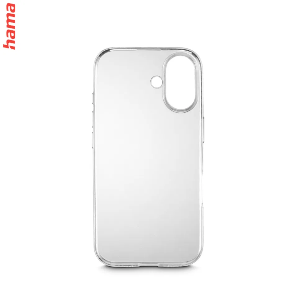 Hama Always Clear, kryt pre Apple iPhone 16, vždy priehľadný, nezažltne  