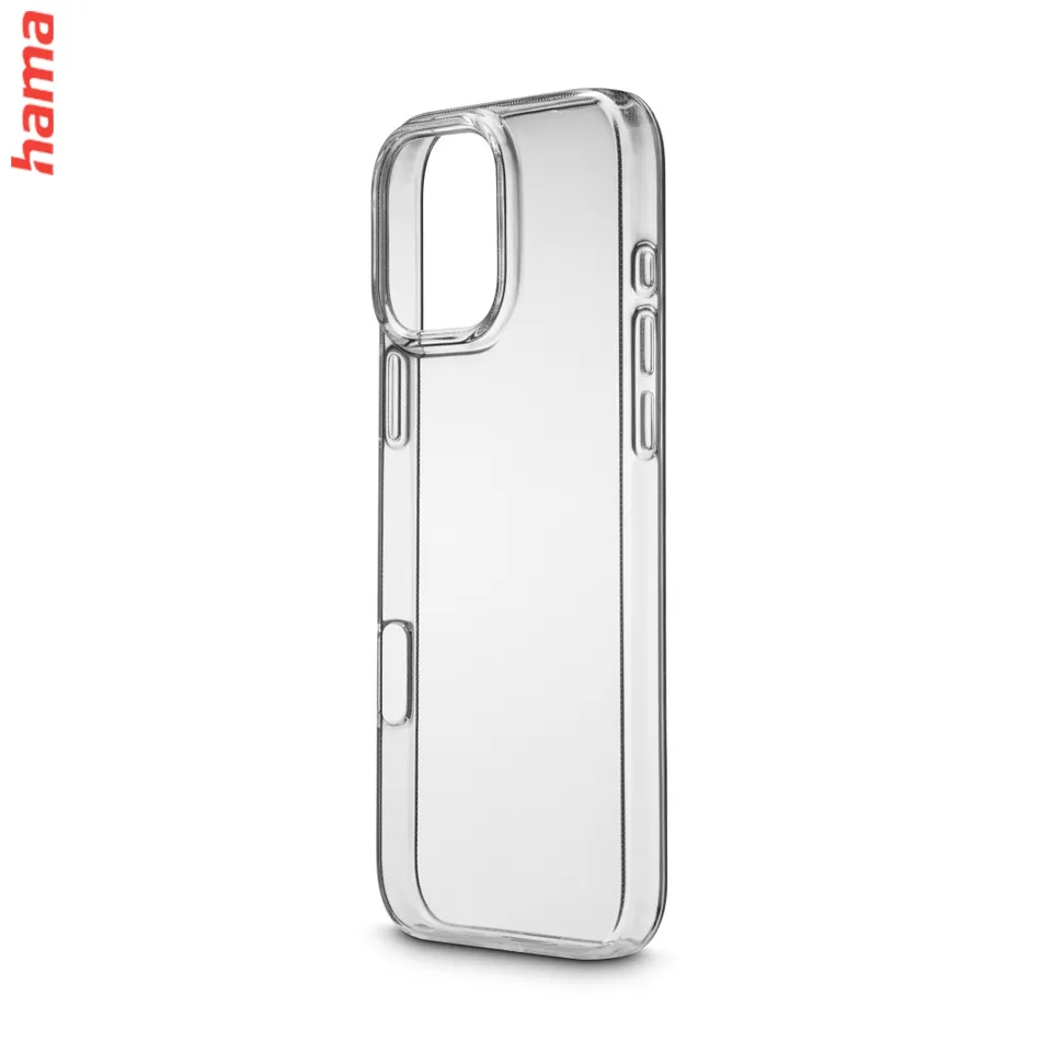 Hama Always Clear, kryt pre Apple iPhone 16 Pro Max, vždy priehľadný, nezažltne  