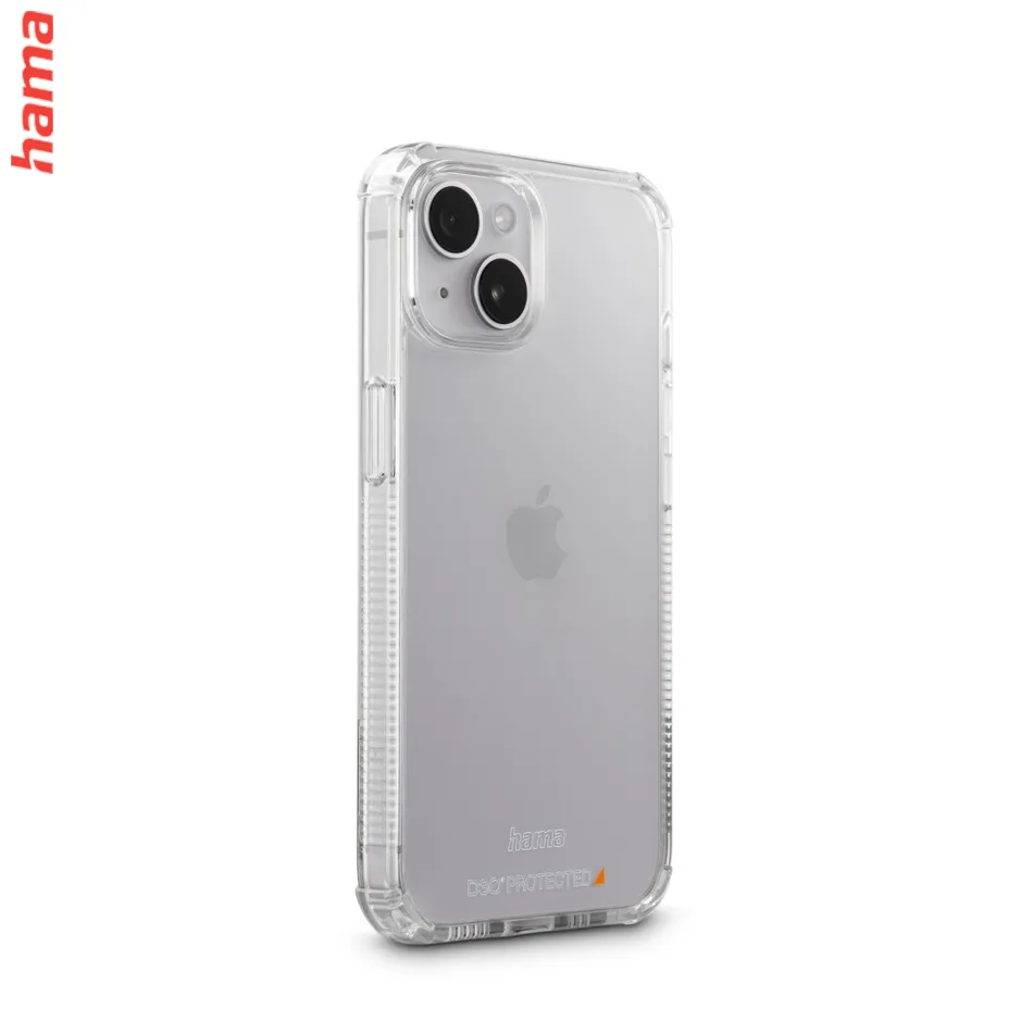 Hama Extreme Protect, kryt pre Apple iPhone 14, materiál D3O®, nezažltne, priehľadný  
