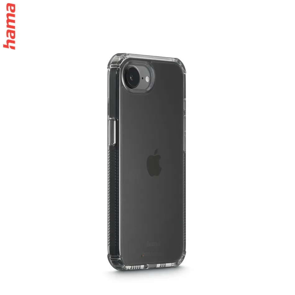 Hama Extreme Protect, kryt pre Apple iPhone 16e, materiál D3O®, nezažltne, priehľadný  
