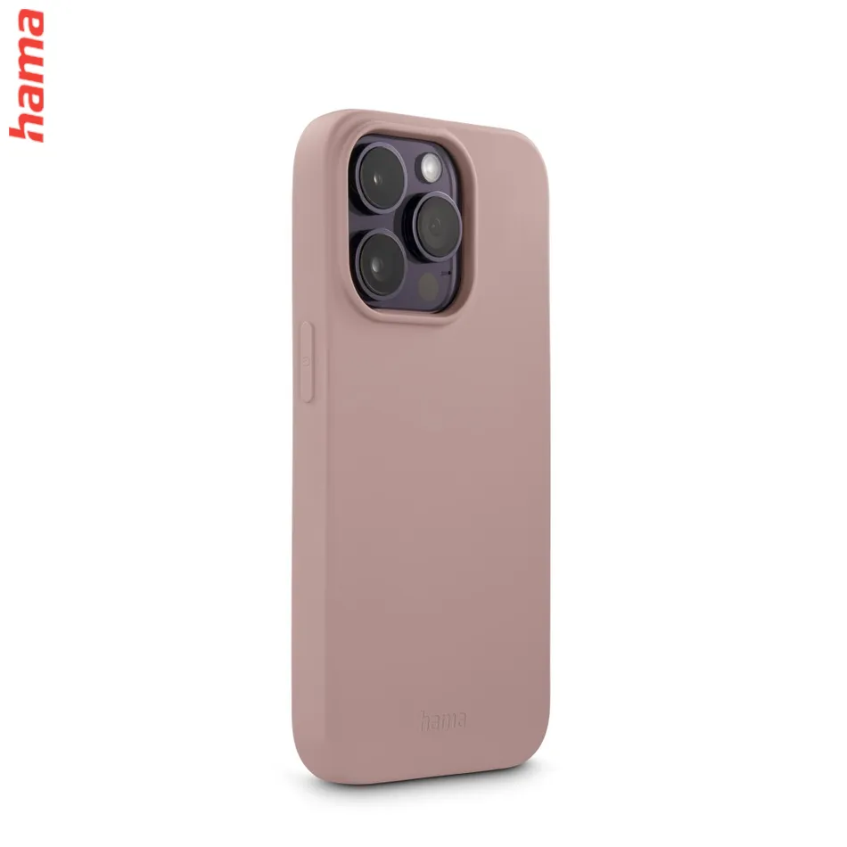 Hama Fantastic Feel, kryt pre Apple iPhone 14 Pro, hebký povrch, farba nude  