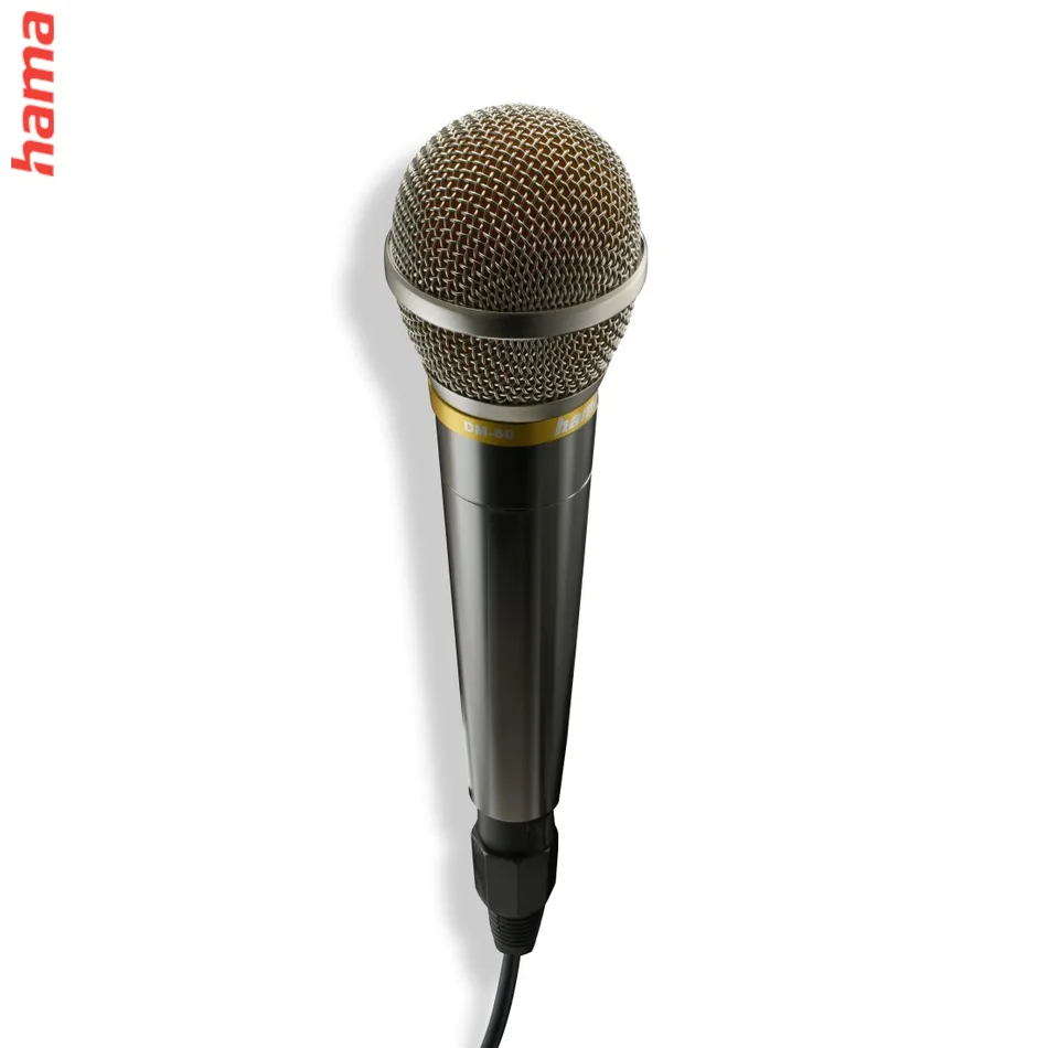 Hama dynamický mikrofón Vocal Pro, kovový, XLR/6,35 mm jack  