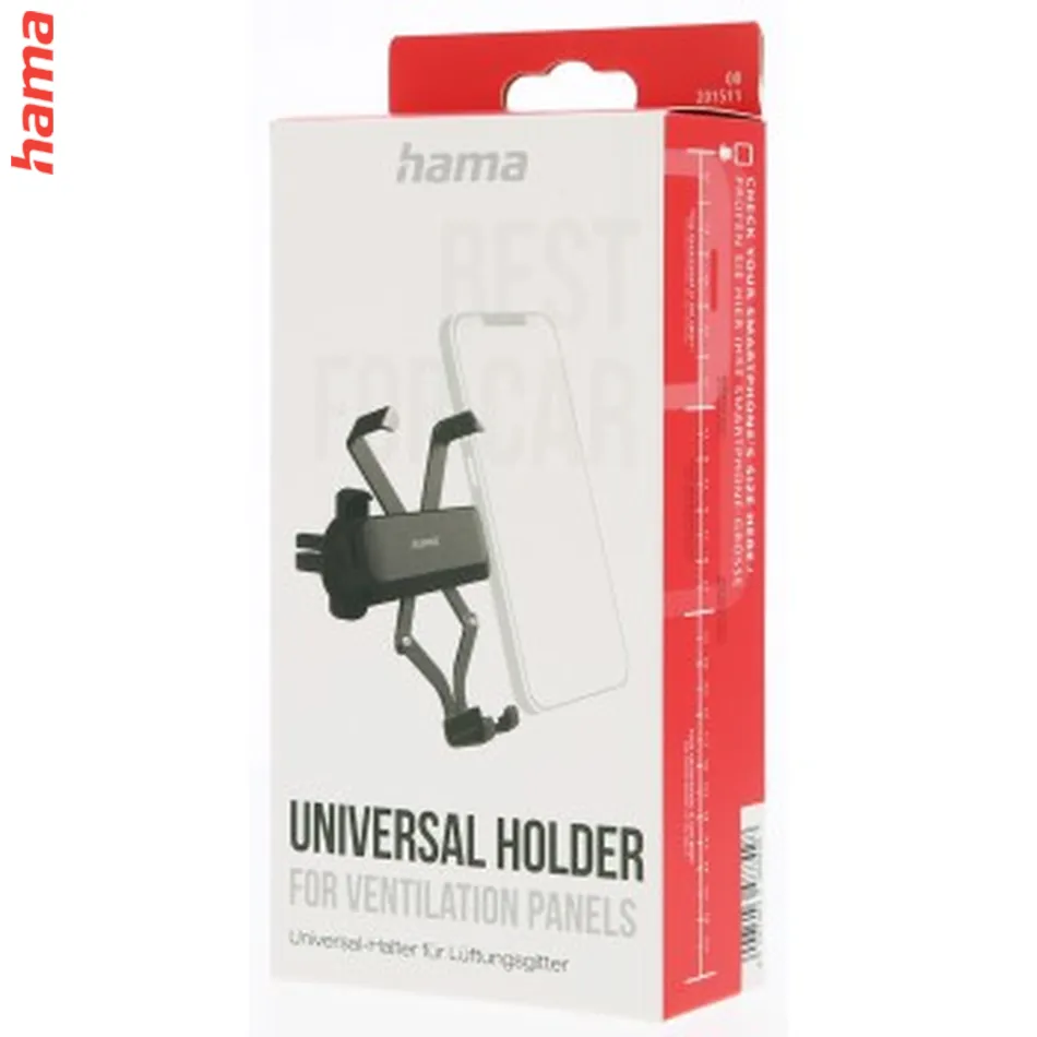 Hama Gravity Pro – Držiak mobilu na vetraciu mriežku v aute  
