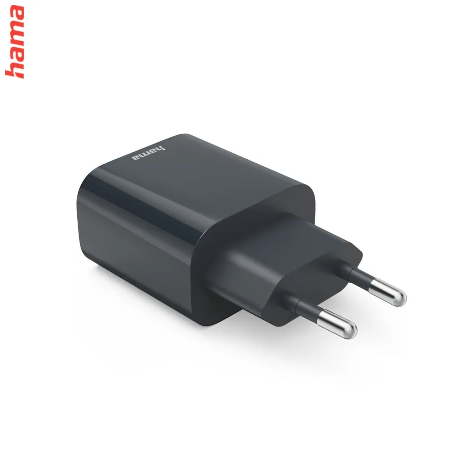 Hama Rýchla USB Nabíjačka USB-C + USB-A, PD/QC, 20 W, Ecosential  