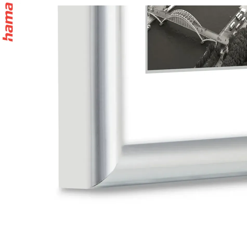 Fotorámik 10 x 15 cm Swing strieborný