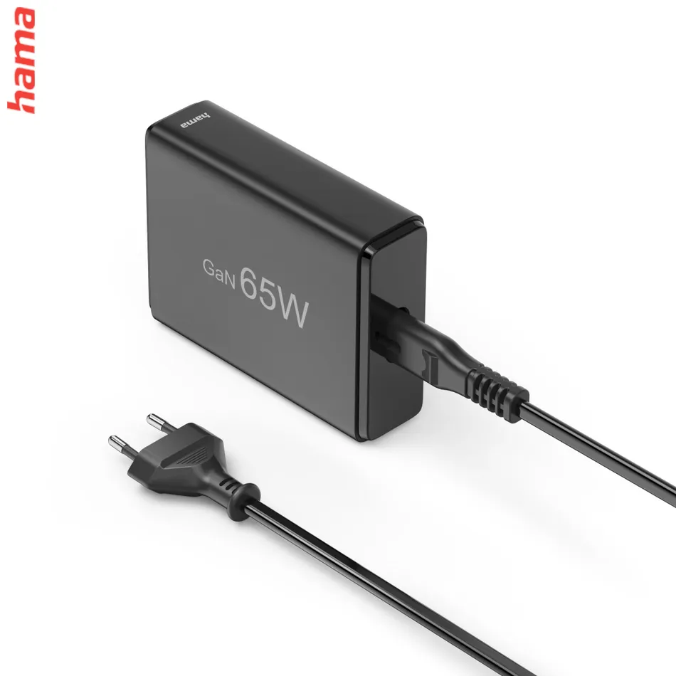 Hama USB hub, 4 porty, USB 3.2, 5 Gb/s, Ultra Slim, USB-C adaptér