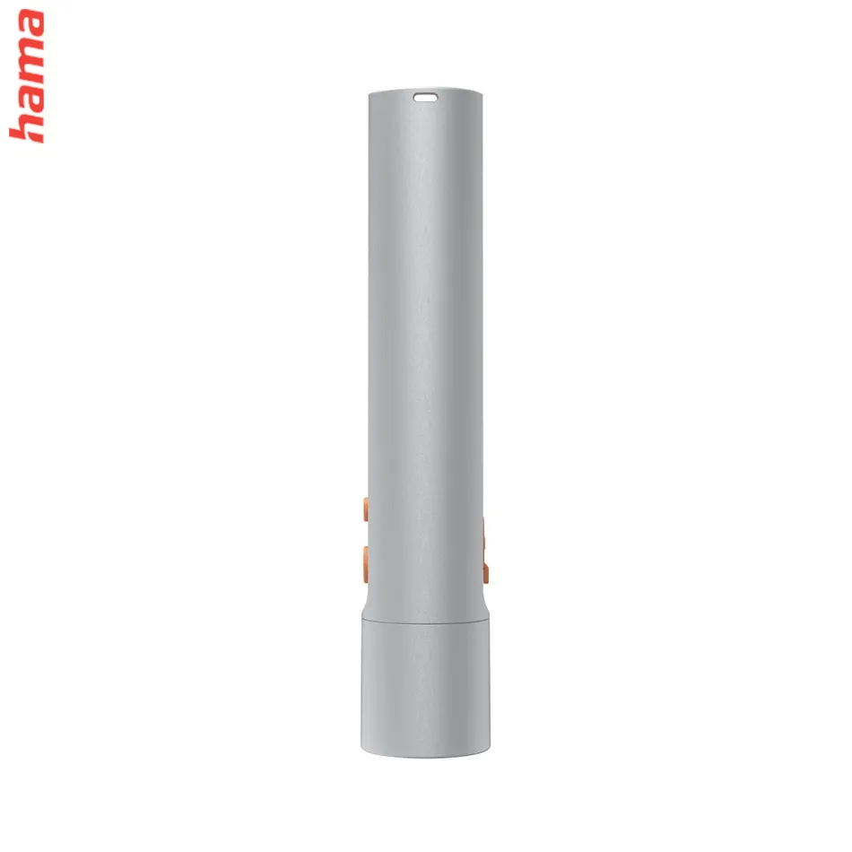 Hama FL350-C, LED baterka, nabíjacia, hliníková, 350 lm / 100 m, 4 režimy+SOS, rozptyľovač, pútko