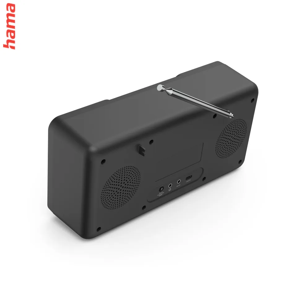 Hama digitálne a internetové rádio DIR3300SBT, FM/DAB/DAB+/Bluetooth, čierne, ovládanie App