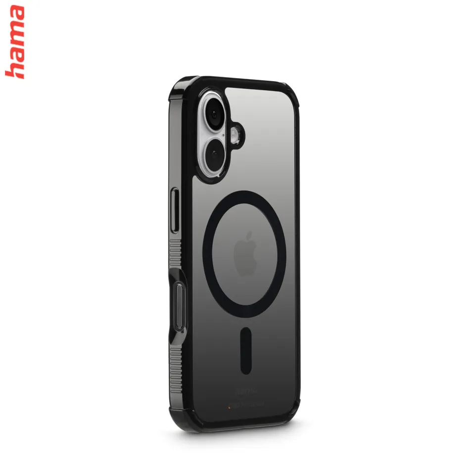 Hama Extreme Protect, kryt pre Apple iPhone 16, magnetický, D3O®, čierny