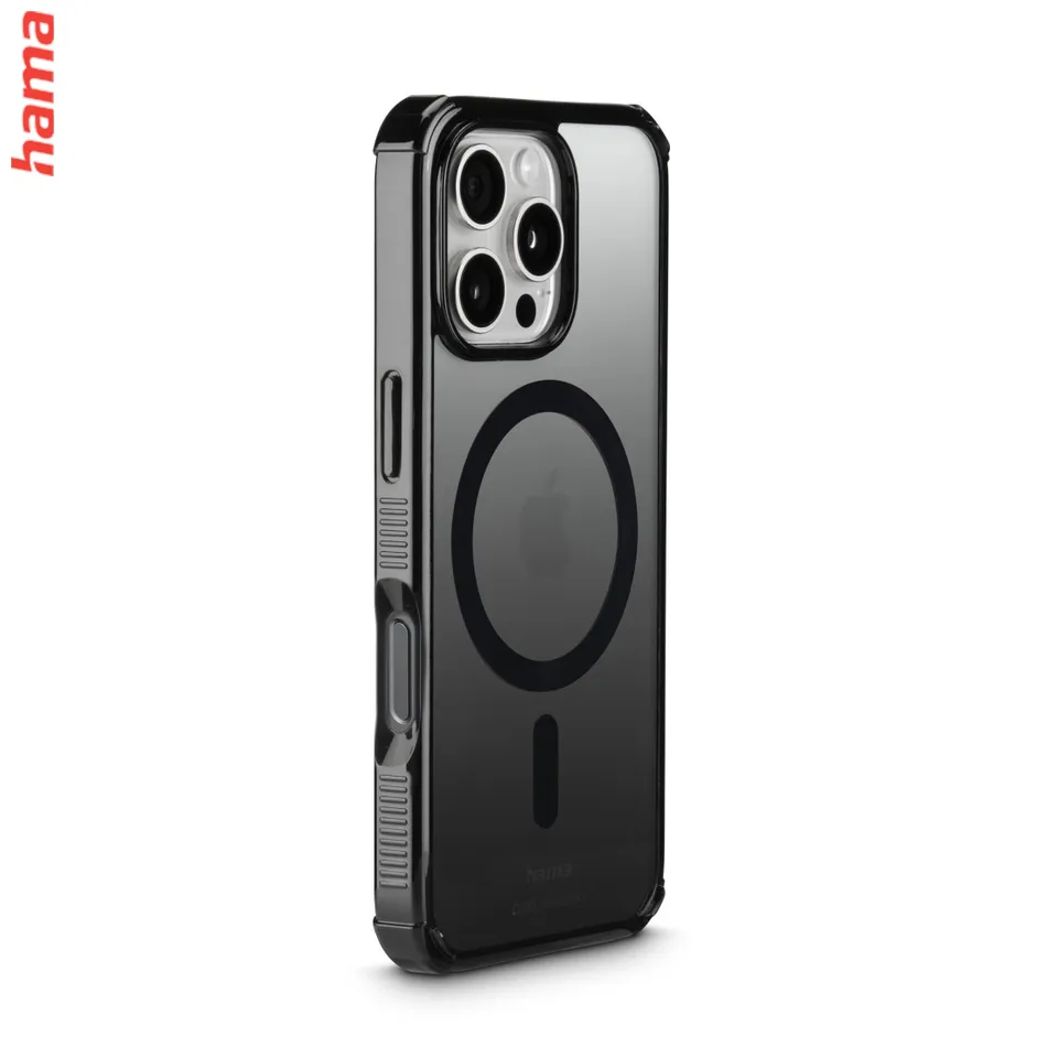 Hama Extreme Protect, kryt pre Apple iPhone 16 Pro Max, magnetický, D3O®, čierny
