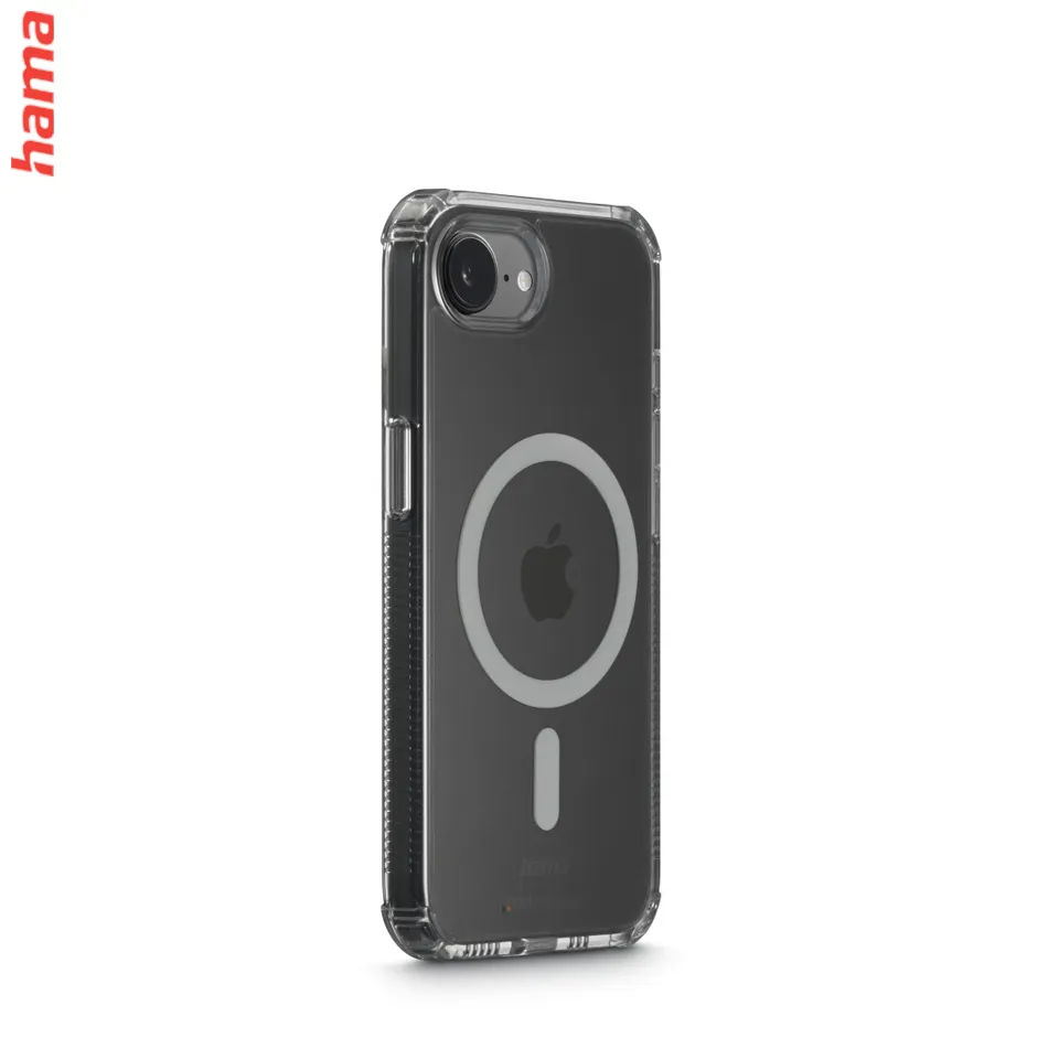 Hama Extreme Protect, kryt pre Apple iPhone 16 Plus, magnetický, D3O®, nezažltne, priehľadný