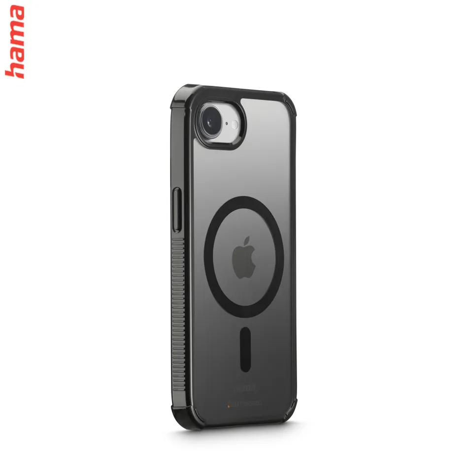 Hama Extreme Protect, kryt pre Apple iPhone 16 Plus, magnetický, D3O®, nezažltne, priehľadný