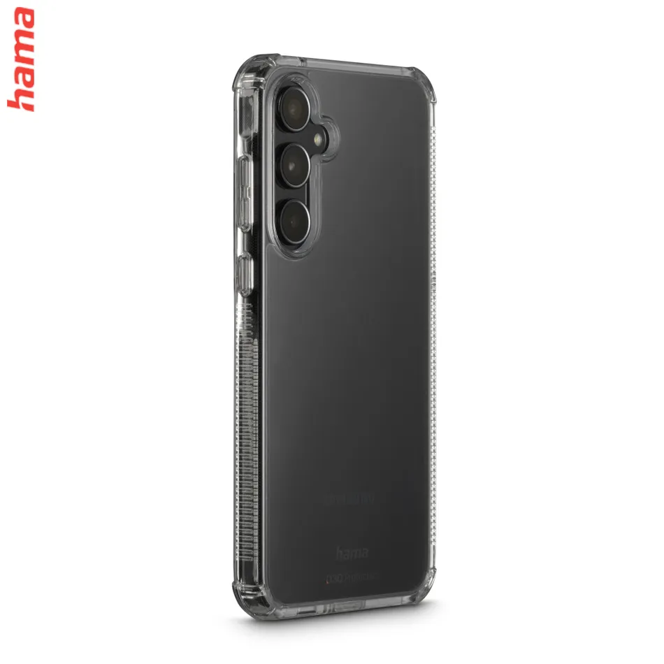 Hama Extreme Protect, kryt pre Samsung Galaxy S24 FE, D3O®, nezažltne, priehľadný