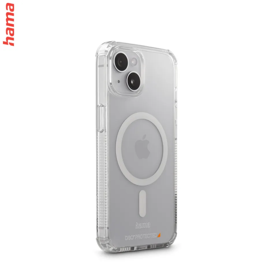 Hama Extreme Protect, kryt pre Apple iPhone 13, magnetický, D3O®, nezažltne, priehľadný