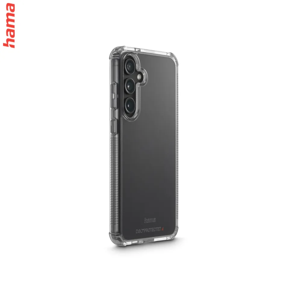Hama Extreme Protect, kryt pro Samsung Galaxy S24, materiál D3O®, nežloutne, průhledný