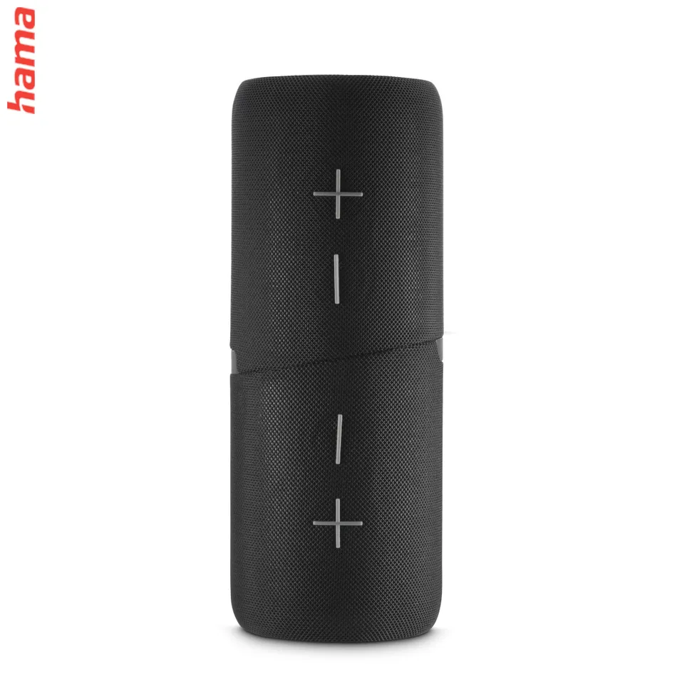 Hama Twin 4.0, Bluetooth reproduktor, rozdeliteľný na 2, TWS, vodeodolný, IP67, 30 W, čiern
