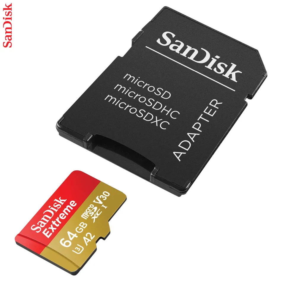 SanDisk microSDXC 64 GB prenosová rýchlosť 170 MB/s + Adapter