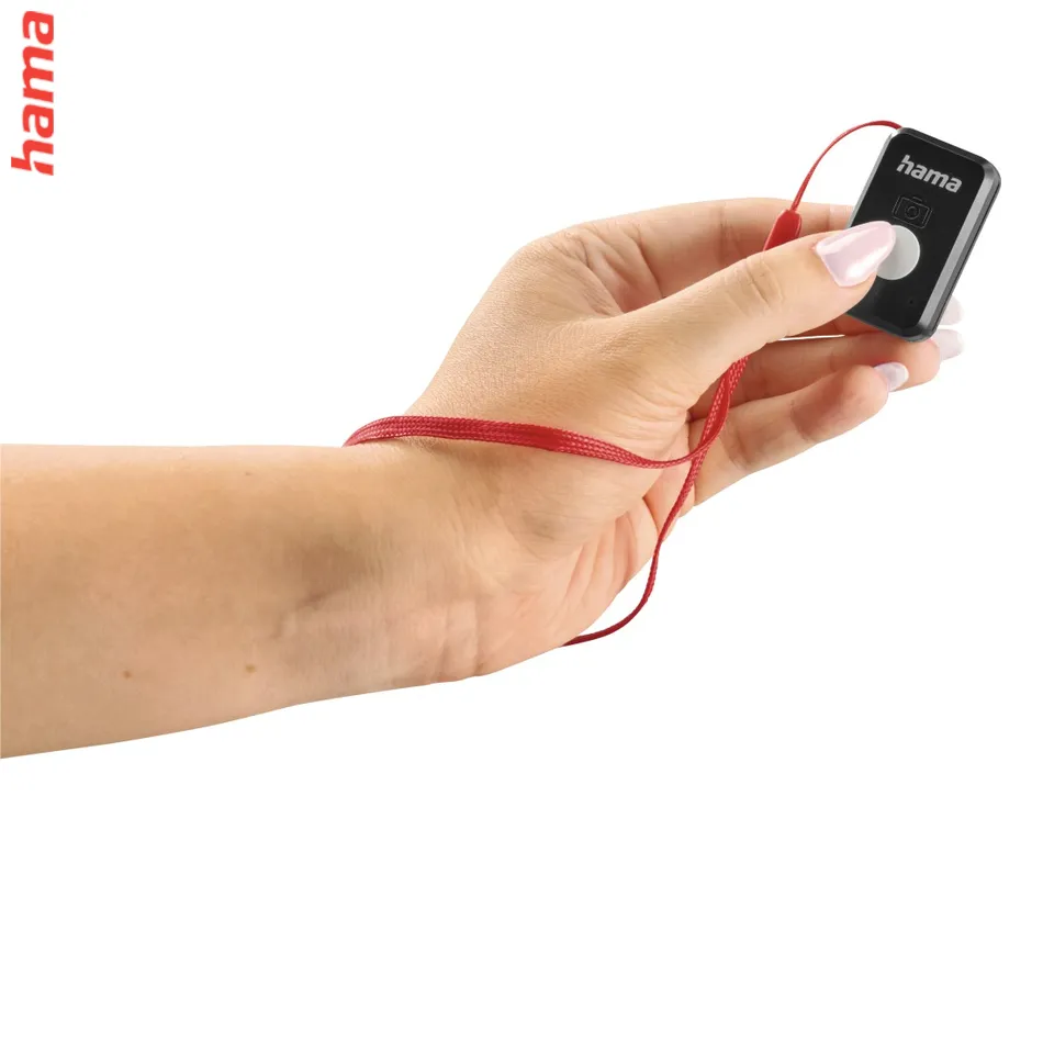 Hama BRS5, Bluetooth® diaľková spúšť pre telefóny a tablety, tlačidlo ON/OFF