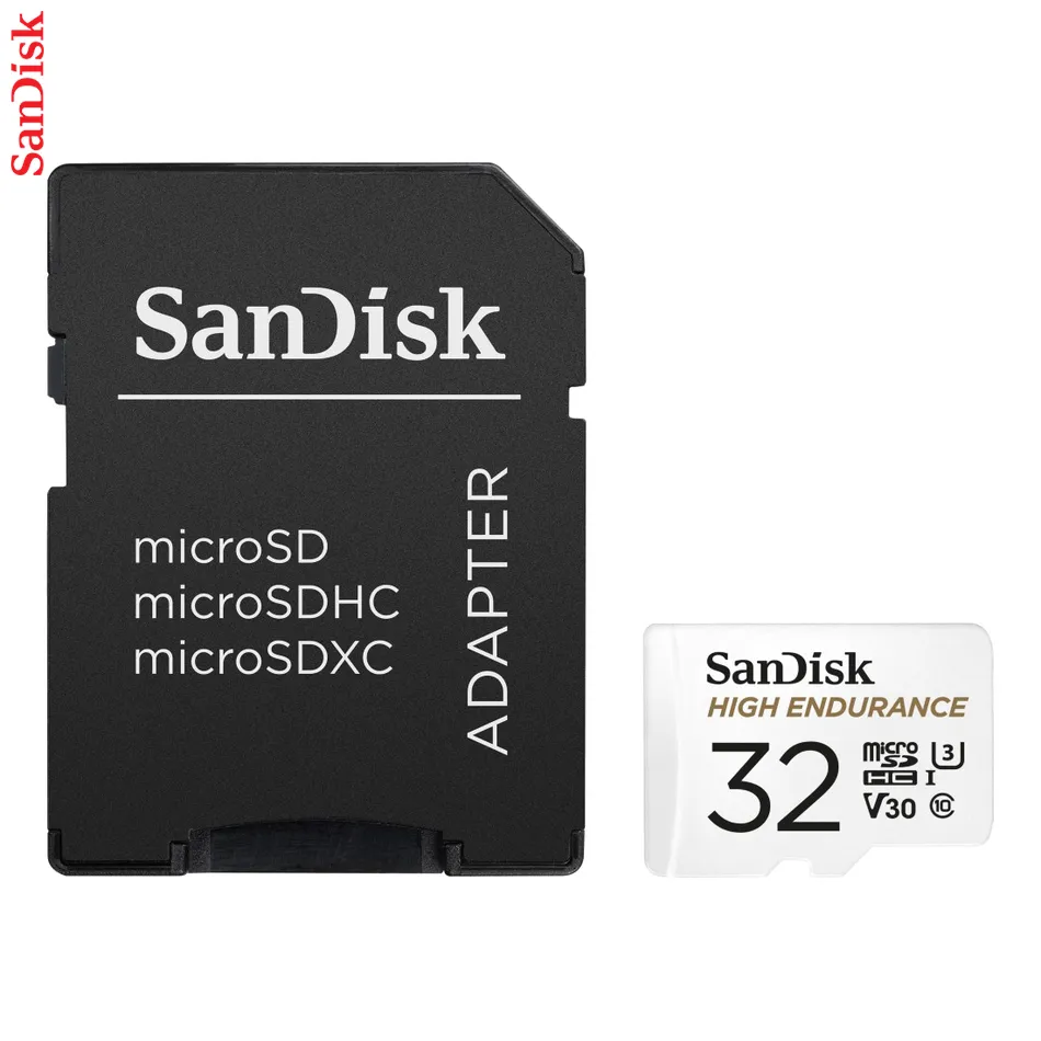 SanDisk microSDHC High Endurance Video 32 GB C 10 U3 V30, adaptér