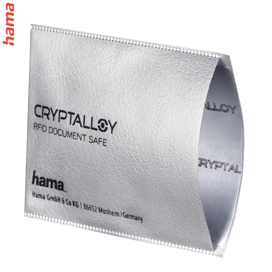 Hama Protective Sleeve for Personal ID,Bank Card,etc. against Data Theft, 2 pcs