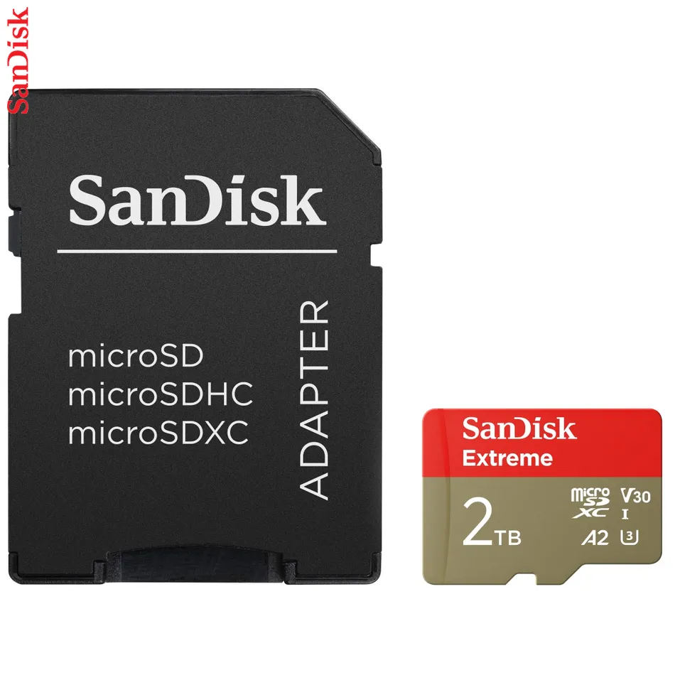 SanDisk Extreme microSDXC 2 TB UHS-I Card + adaptér 240 MB/s & 140 MB/s