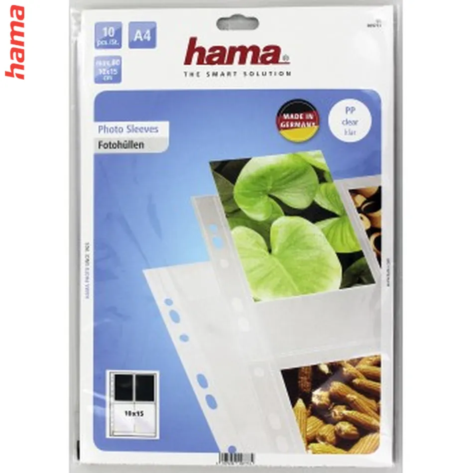 Hama zakladač s 4-krúžkovou mechanikou, šírka chrbta 39 mm, modrá